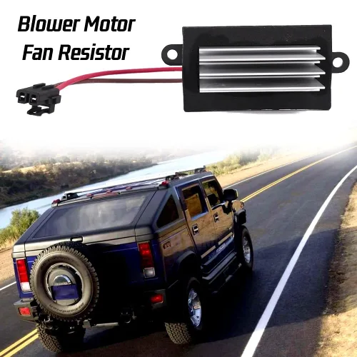 Miniatura 3 de Resistencia del motor del soplador para ventilador de calentador Hummer H2 2003-2007 Reemplazar el número 3GSH-19E624-CA, 4GSH-19E624-AA