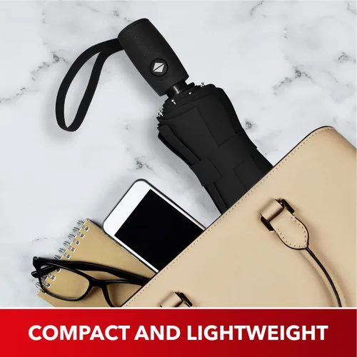 Miniatura 65 de REPEL Windproof Travel Umbrella - Compact & Withstands Winds up to 85MPH , Strongest Premium Auto Folding Umbrella for Rain and Sun - Durable, Light