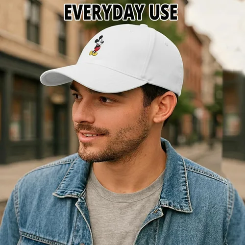 Miniatura 4 de Gorra de béisbol ajustable para adultos de Mickey Mouse de Disney para hombres