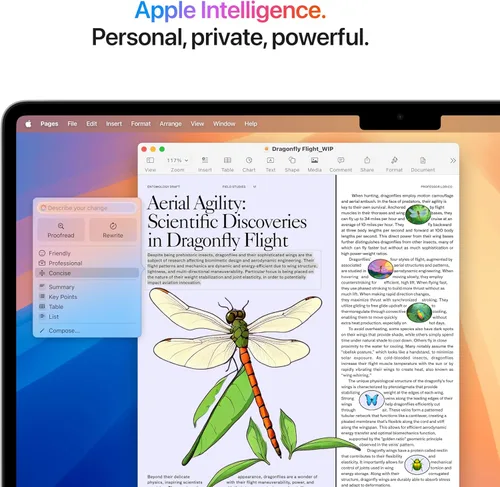Miniatura 5 de Apple Laptop MacBook Air 2025 de 15 pulgadas con chip M4: diseñada para Apple Intelligence, pantalla de retina líquida de 15.3 pulgadas, memoria