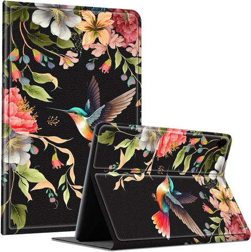 Miniatura 127 de Slim Case for Samsung Galaxy Tab S10 Lite / S10 FE / S9 FE 10.9" & Galaxy Tab S9 11", Multi-Angle Stand PU Leather Smart Folio Cover with Soft TPU