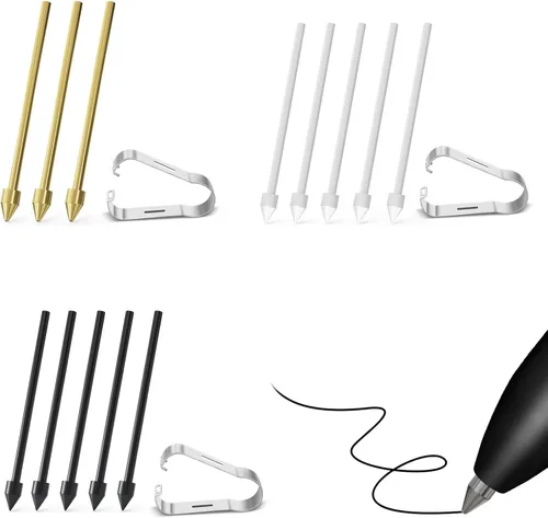 Miniatura 18 de Lápiz Táctil para Samsung Galaxy S22 Ultra 5G SM-S908, Kit de Reemplazo S Pen S22 Ultra con Sensibilidad a la Presión de 4096, Sin Bluetooth Negro