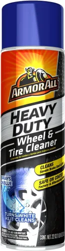 Armor All Limpiador de ruedas y neumáticos de alta resistencia, espray limpiador de ruedas de automóvil, 22 onzas, multicolor, 1.37 libras (paquete