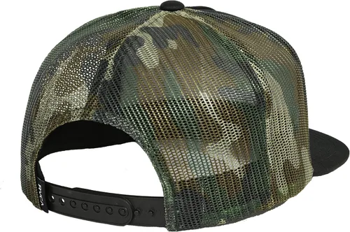 Miniatura 2 de RVCA Gorra de camionero ajustable Snapback para hombre