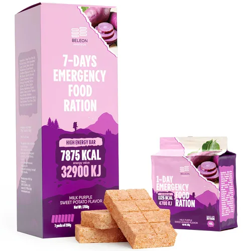 Miniatura 13 de Suministro de alimentos de emergencia - Ración de supervivencia de chocolate - 20 años de vida útil - 3 días