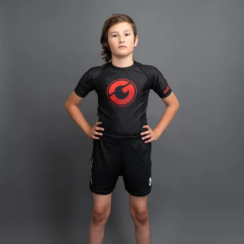 Miniatura 5 de Gold BJJ Pantalones cortos de Jiu Jitsu para niños, ligeros para lucha juvenil, para artes marciales, lucha, boxeo y artes marciales mixtas
