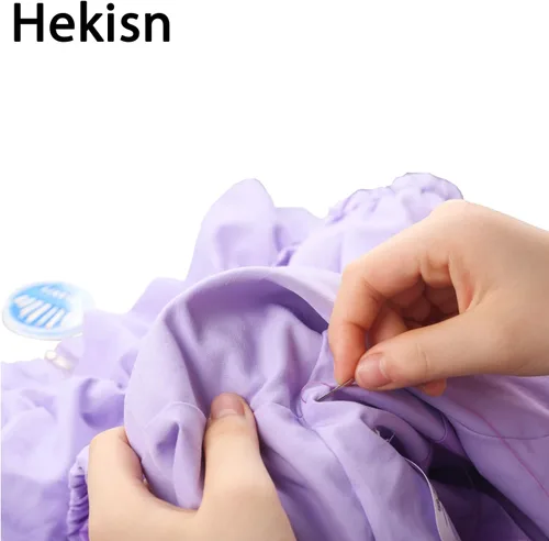Miniatura 7 de Hekisn 30 agujas de coser a mano de alta calidad, 6 tamaños, 30 unidades, agujas de coser surtidas, agujas de coser para reparación de costura a