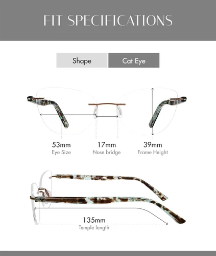 Miniatura 6 de Scojo New York Gels - Gafas de lectura de ojo de gato grande, hechas a mano, resistentes a los arañazos, para mujeres y hombres