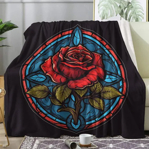 Miniatura 8 de Manta occidental, manta de vellón azteca para sofá, cama, mantas y mantas con patrón de nativos americanos, manta de franela de felpa súper suave