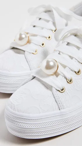 Miniatura 5 de Keds Tenis Triple Kick Ks con ojales florales para mujer