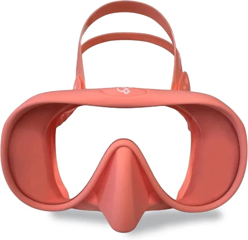Miniatura 15 de Spartacus Frameless Dive Mask, Ultra-Clear Low-Iron Glass, Wide View, Low Volume, 100% Silicone Skirt