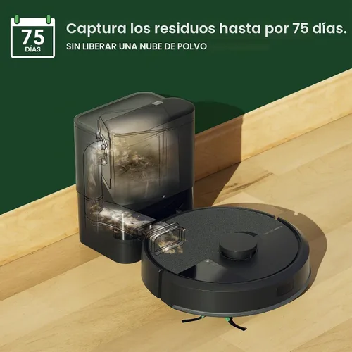 Miniatura 3 de iRobot Roomba 105 Aspiradora robot Vac con base AutoEmpty - Se auto-vacía por 75 días, fácil de usar, potente succión de levantamiento, navegación