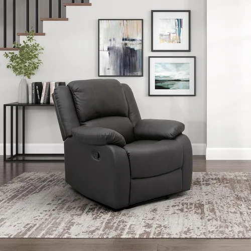 Miniatura 10 de Lexicon Sofá reclinable manual, asiento de cine en casa, silla reclinable manual de pared para dormitorio, sala de estar, oficina, apartamento