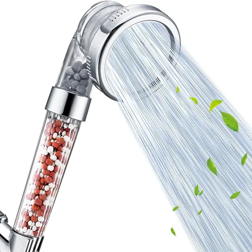 Miniatura 7 de Nosame - Cabezal de ducha, Filtro de alta presión. Ahorra agua, con 3 modos: rociador de mano para ducha de 1.6 GPM para cabello y piel.