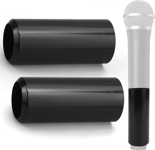 Paquete de 2 fundas de batería de repuesto para micrófono inalámbrico Shure SVX2/PG28, SVX24/PG58, KCX2/PG58 para reparar la parte rota (SVX2/PG28,