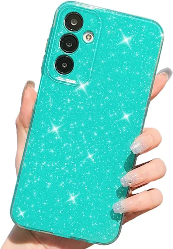 Miniatura 58 de MINSCOSE Funda compatible con Samsung Galaxy A14 5G, bonita funda delgada con purpurina fina, a prueba de golpes, de TPU para mujeres y niñas