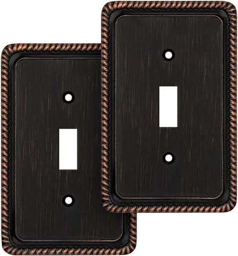Miniatura 26 de Henne Bery Placa Decorativa de Pared con Borde de Cuerda Placa de Interruptor Cubierta de Tomacorriente