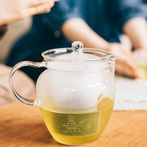 Miniatura 6 de Hario Cha Cha "Natsume" - Tetera (12.2 fl oz), transparente