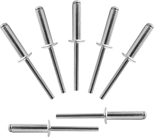 Miniatura 14 de ALLCLEAN 50 piezas de remaches ciegos profesionales de acero inoxidable de 1/4" x 1/2", remaches POP de 6,4 x 12 mm, agarre y mandril de acero