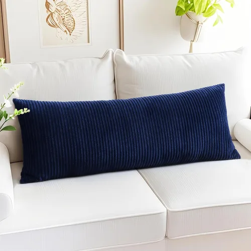 Miniatura 64 de Artscope Fundas de Almohada de Pana a Rayas Acogedoras Súper Suaves Decorativas Cuadradas Fundas de Cojín para Sofá Sillón Dormitorio Decoración