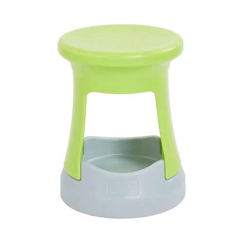 Miniatura 15 de ECR4Kids Taburete tambaleante de almacenamiento activo, altura del asiento de 18 pulgadas, muebles para niños, color negro