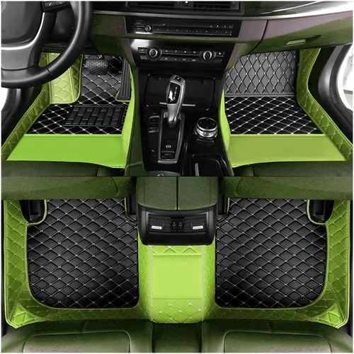 Miniatura 34 de Alfombrillas personalizadas de cuero artificial para automóvil, impermeables, antideslizantes, adecuadas para automóviles, SUV, camionetas, protegen