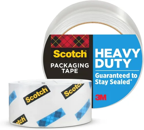 Miniatura 12 de Cinta para embalaje pesado Scotch 1.88 pulg x 54.6 yards, Transparente