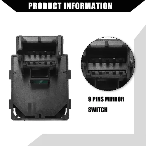 Miniatura 6 de No.15720127 Interruptor de control de ventana de coche y botón de interruptor de espejo eléctrico para Chevrolet Avalanche Silverado Suburban/lado