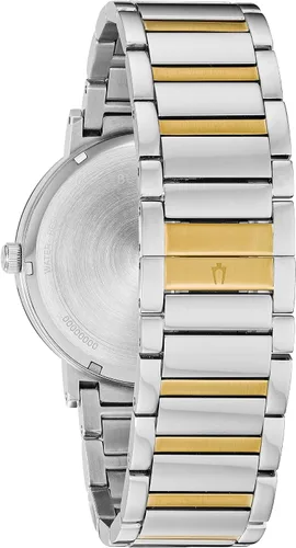 Miniatura 2 de Bulova Reloj de dos tonos de cuarzo con pantalla analógica 98D151 para hombre, Dos tonos, 98D