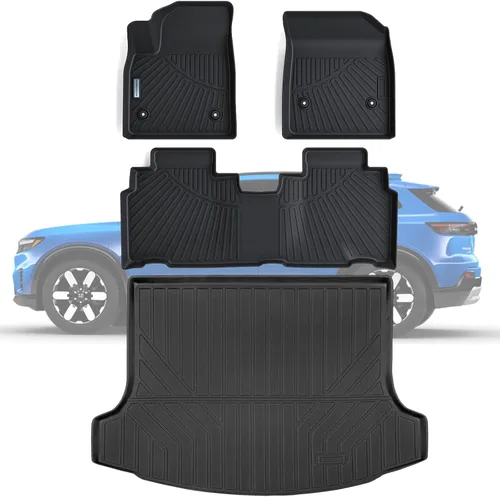 Miniatura 53 de Revestimientos de suelo para Acura ADX y Honda HR-V 2023-2026 TPE 2023-2026 TPE protección para todo tipo de clima, tapetes de primera y 2ª fila