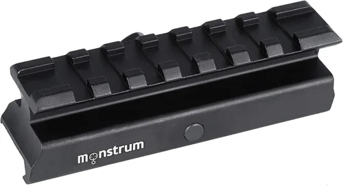 Miniatura 2 de Monstrum Tactical Lockdown Series - Soporte elevador de alto rendimiento 3.5 pulgadas L / 7 ranuras Perfil medio