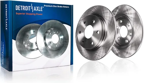 Miniatura 30 de Detroit Axle - Rotores de freno delanteros para Lexus GS350 GS430 GS450h GS460 IS200t IS250 IS300 IS350 Reemplazo de rotores de freno perforados