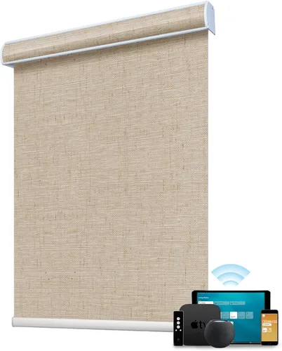 Miniatura 26 de SmartWings Persianas enrollables con cable duro PoE 100% opacas, muestra de tela