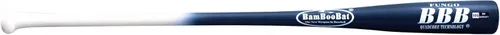 Miniatura 8 de BAMBOOBAT by Pinnacle Sports Equipment INC. Bate de béisbol de bambú para adultos Fungo Infield/Outfield 2-Mango blanco/barril escarlata