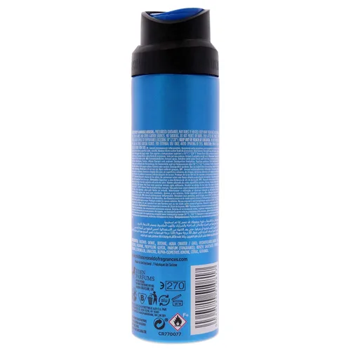 Miniatura 2 de Cristiano Ronaldo CR7 Play It Cool Spray corporal para hombres, 6.8 onzas, fragancia masculina de cítricos frescos con notas de bergamota, lavanda