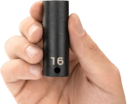 Miniatura 133 de TEKTON Encastre de 3/8 pulgadas x 0.669 in Zócalo de impacto de 12 puntos poco profundo SID12317