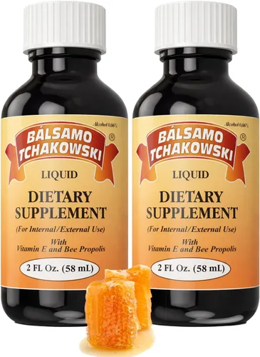 Apoyo inmunológico con propóleo de abeja y vitamina E | Alivia las áreas secas, apoya la defensa inmunitaria tópica, suaviza la piel agrietada,