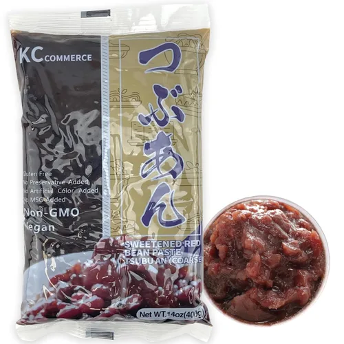 Miniatura 9 de KC Commerce Pasta de frijoles rojos de 14.11 onzas – Pasta de frijol azuki dulce (suave y gruesa) Vegana y sin gluten, sin conservante, sin MSG