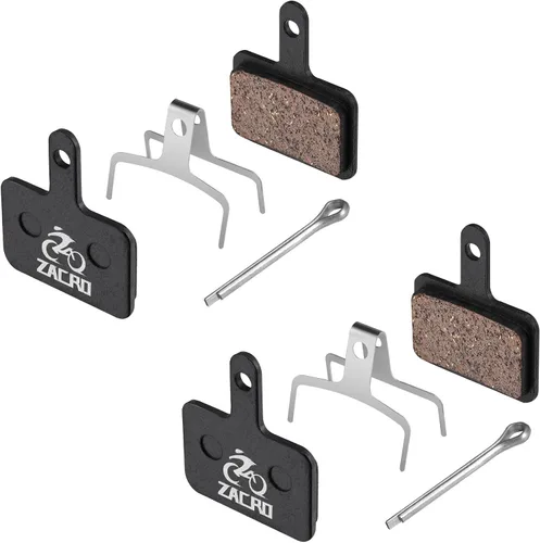 Miniatura 13 de Zacro 2/4 Pairs Bike Brake Pads, Ceramic Bicycle Disc Brake Pads Fit for Tektro Shimano TRP Deore Br-M575 B01s Mt200 M525 M515 T615 T675 M505 M495