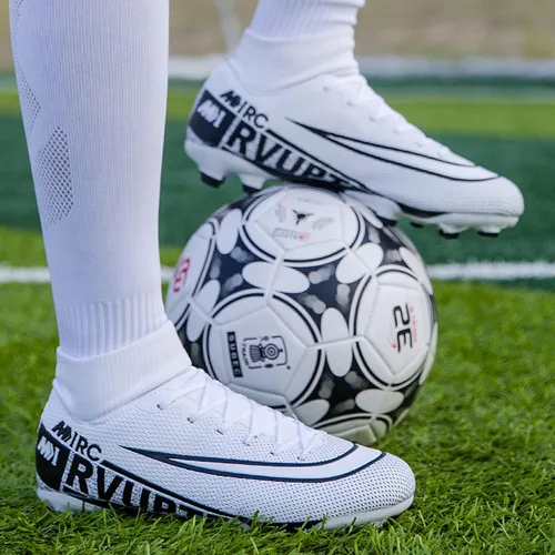 Miniatura 7 de Zquaus Tacos de fútbol para hombre zapatos de fútbol atléticos para caminar tacos Ag para entrenamiento al aire libre