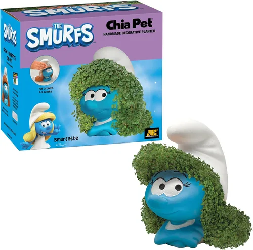 Miniatura 16 de Chia Pet Emoji Winky con paquete de semillas, maceta decorativa de cerámica, fácil de hacer y divertido de cultivar, regalo novedoso, perfecto