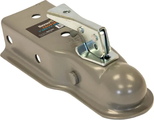 Miniatura 4 de Buyers Products 0091050 Acoplador de Remolque de Lengüeta Recta para Canal de 2 Pulgadas, Bola de Enganche de 1-7/8 Pulgadas, 2,000 MGTW, Clase 1
