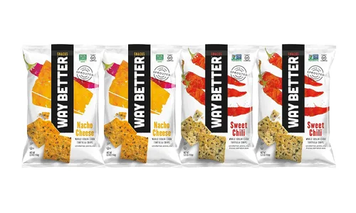 Miniatura 8 de Way Better Snacks Chips de tortilla, batata, 5.5 onzas