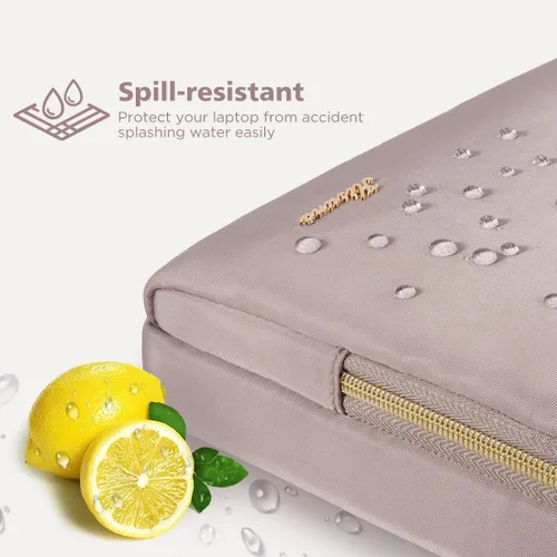 Miniatura 5 de KIZUNA - Funda para portátil de 12.5 pulgadas con bandolera, maletín de hombro para MacBook Air 13 M3 M2/MacBook Pro 14 M1 M2 Pro/13.3" Yoga Slim 7i