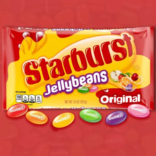 Miniatura 6 de STARBURST Caramelos de gomita originales de Jelly Beans, bolsa de 14 onzas