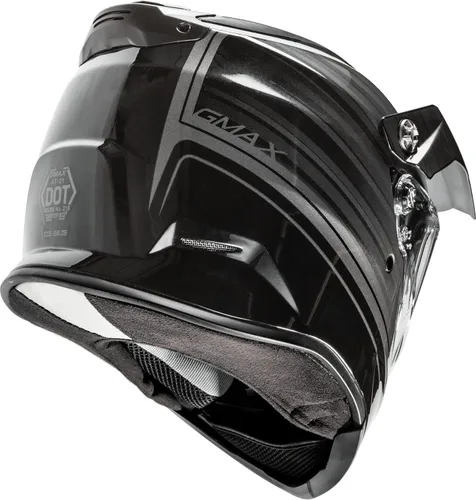 Miniatura 5 de Gmax AT-21 Adventure Raley Casco Rojo Blanco