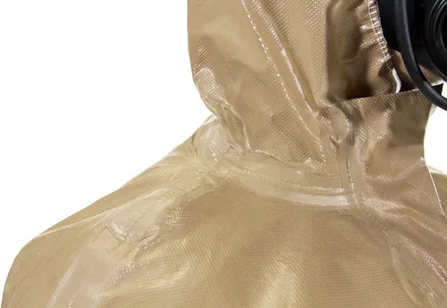 Miniatura 4 de MIRA Safety Traje de protección desechable con capucha y puño elástico