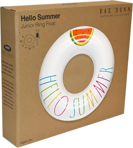 Miniatura 6 de Rae Dunn x CocoNut Float Junior Ring Float - Balsa inflable de 32 pulgadas y tubo interior de agua duradero - Conducción estable para fiestas