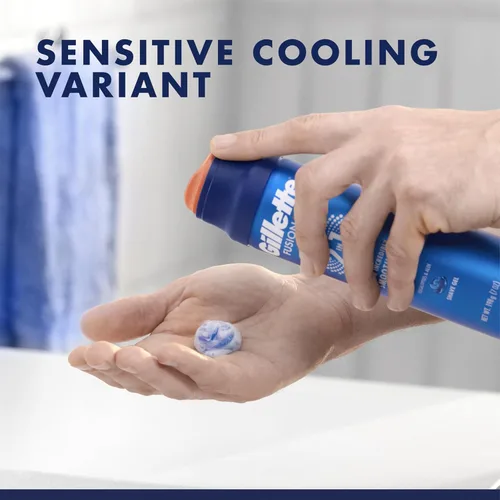 Miniatura 8 de Gillette PRO Gel de afeitado para hombres refresca para calmar la piel e hidrata el cabello facial, 7 onzas, gel de afeitado sensible ProGlide 2 en 1
