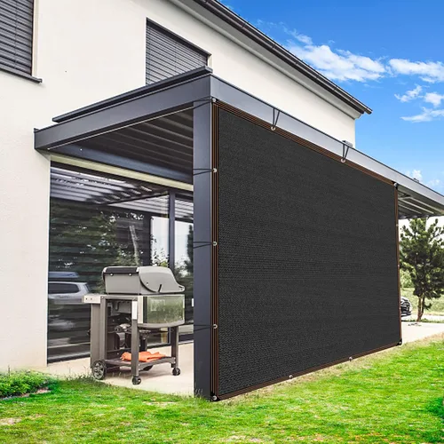 Miniatura 7 de Tela de Sombra – Red de Bloqueo Solar del 70-90% para Jardín, Patio, Velas de Sombra para Plantas, Invernadero, Pérgola al Aire Libre, Césped